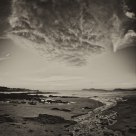 The beach